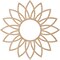 Ekena Millwork Daisy Wood Fretwork Pierced Ceiling Medallion, Alder, 24"OD x 8 3/8"ID x 1/4"T CMWP24X24X0250DAAL - alternate 5